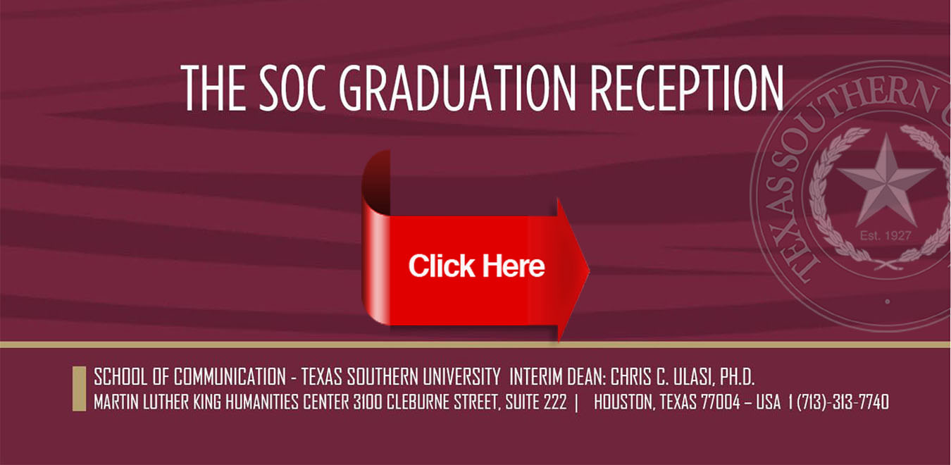 Graphic image for the SOC Graduation Reception